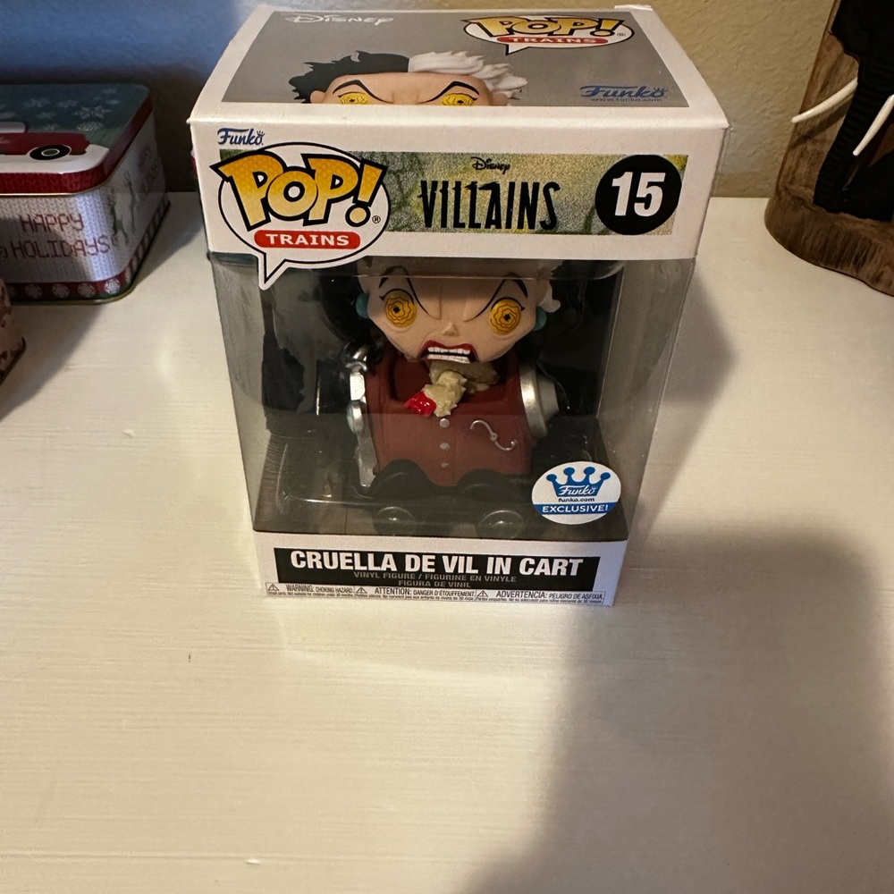 Funko Pop! Villains Cruella De Vil in Cart